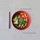 thumbnail image 4 of Japanbargain 2396 Tazón De Sopa Grande Tazones De Ramen De Plástico De Estilo Japonés Para Fideos Udon Pho Sopa Cereal Pasta 52 Onzas Color Negro Y Rojo, 4 of 5