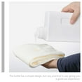thumbnail image 3 of OULII 2Pcs Laundry Detergent Container Liquid Travel White PE for Household Users, 3 of 8