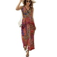 thumbnail image 2 of Mola De Panama Turtle Sleeveless Dress Dresses Women Summer Evening Dresses Ladies Bohemia Long Dresses, 2 of 9