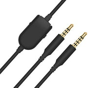 A40 Talkback Chat Inline Mute Cable Extension Cable Compatible with Astro A40 A10 Gaming Headsets Replacemnt Cord for Xbox One Play Station 4 PS4 Smartphone(6.5ft)