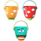 thumbnail image 2 of Mini cubo de ducha con juguetes de baño para bebés | 3 cubos de agua apilables de colores para bebés y niños pequeños | Plástico seguro y no tóxico | Asas de fácil agarre | Diversión acuática para b, 2 of 5