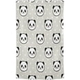 thumbnail image 2 of FREEAMG Cute Panda Blackout Curtains 84x42in,Theral Insulated Room Darkening Curtains Window Curtain Panels for BedRoom Bath Living Room, 1 Panel, 2 of 7