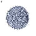 thumbnail image 1 of Coaster Eco-friendly Wear Resistant Cotton Rope Heat-insulated Placement Mat for Home, 1 of 8