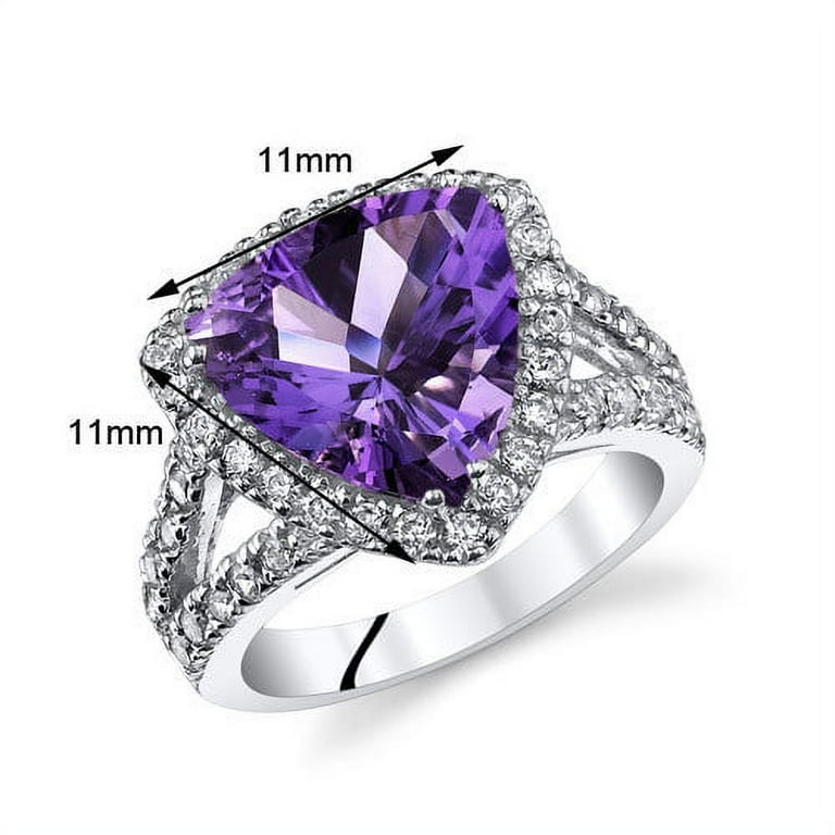 Walmart amethyst rings cheap