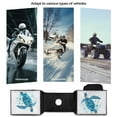 thumbnail image 5 of Uorisanigo ATV Tank Bag Saddle Bag Waterproof Blue Sea Turtle Fuel Tank Storage Pouch for ATV/UTV/Snowmobile Polyester Fabric Bags with Water Pocket, 5 of 7