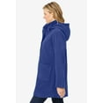 thumbnail image 3 of Woman Within Plus Size Hooded A-Line Fleece Coat, 3 of 5