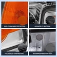 thumbnail image 4 of For 2001-2011 Ford Ranger Headlights+Corner Turn Signal Lights Pair Left+Right, 4 of 8
