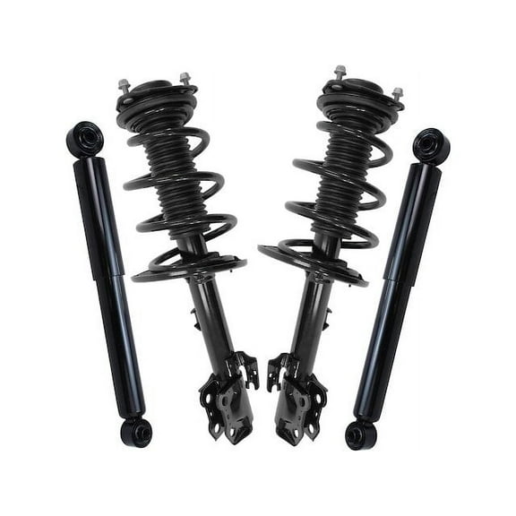 Front and Rear Suspension Strut and Shock Absorber Assembly Kit - Compatible with 2014 - 2019 Toyota Highlander 2015 2016 2017 2018