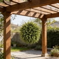 thumbnail image 4 of RKSTN 17.72" Artificial Evergreen Cyprus Ball, Artificial Topiary Ball Plants Garden Decorations Indoor Outdoor, 4 of 5