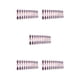 thumbnail image 2 of Seitruly 24 piezas de uñas postizas, diseño de ataúd, cubierta completa, estilo degradado a presión elegante, puntas de uñas artificiales, Type8 NO8, 2 of 6