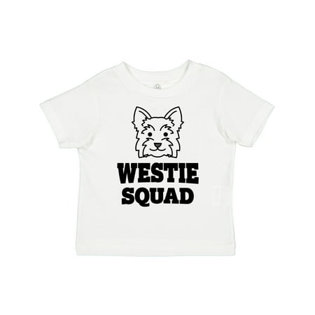 

Inktastic Dog Westie Squad Gift Toddler Boy or Toddler Girl T-Shirt