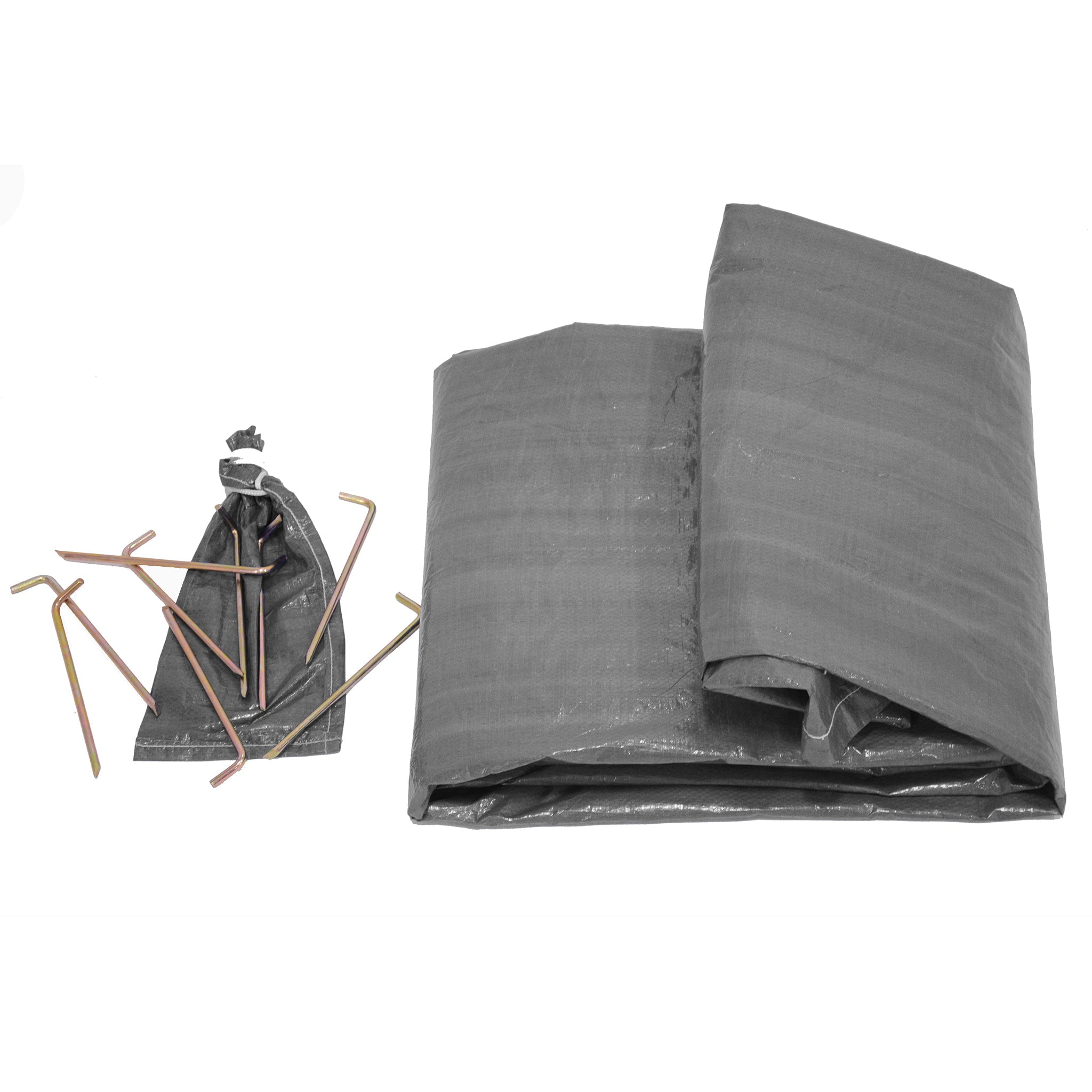 White Duck Outdoors 13' (4M) Waterproof Tent Footprint – Avalon Ground Tarp with Pegs & Pins for Bell Tents and Outdoor Camping