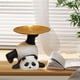 thumbnail image 2 of Bandeja de almacenamiento de escritorio con adorno artístico de figura de panda, moderna y linda bandeja para joyas Estilo A, 2 of 5