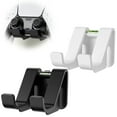 thumbnail image 1 of Soporte para mandos de juego - Soporte de pared con material ABS para PS5, Xbox, Nintendo Switch, organizador para ahorrar espacio con adhesivo y tornillos, 1 of 6