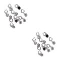 thumbnail image 4 of kurtrusly 10 Bronze Zip Pullers/ for Zipper Pull Sliders Head Repair Kit Durable and Stylish Type 2 2Set, 4 of 6