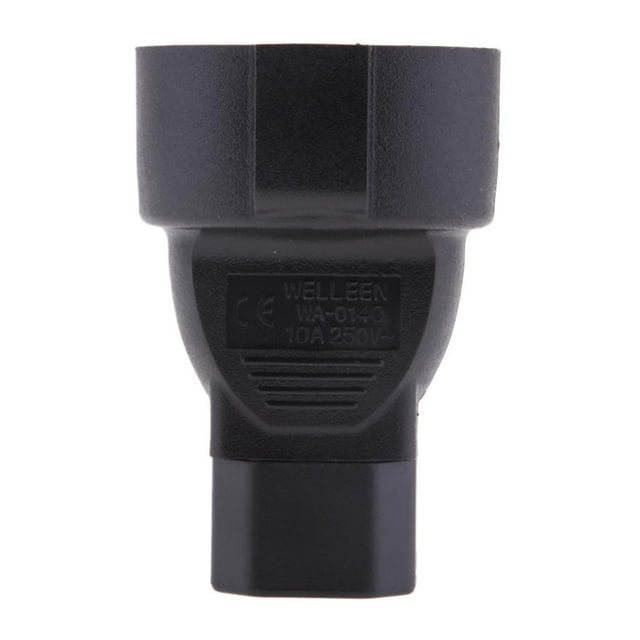 IEC 320 C14 Macho a Hembra Enchufe de UE Adaptador Convertidor de Potencia, PDU Sunnimix cable de extensión de alimentación