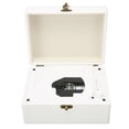thumbnail image 2 of Reproductor de CD con Bluetooth, compatible con entrada auxiliar USB para auriculares, reproductor de CD con control remoto para el hogar, niños, adultos y estudiantes, color blanco, 2 of 14