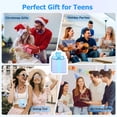 thumbnail image 6 of Zostuic Kids Instant Print Camera 30MP Digital Video Camera for Toddler Age 3-12 Years Old Selfie Camera Toy  with 32GB Memory Card and 4 Rolls of Printing Paper Pink, 6 of 7