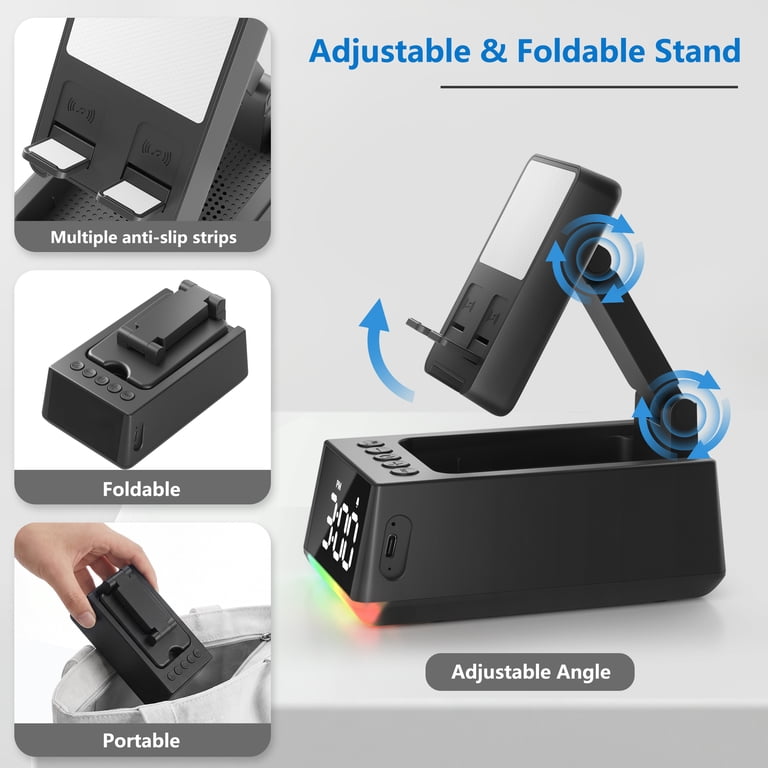 DTIRD Induction Bluetooth Speaker with Phone Stand photo 5