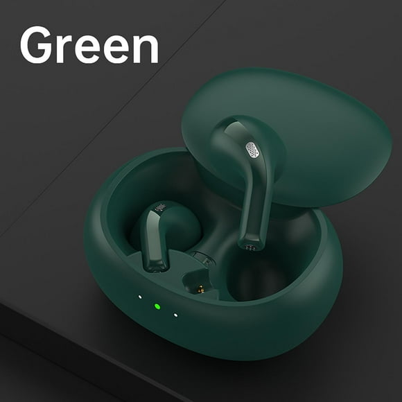Pgyong Ai Language Translation Earbuds, Translator Earbuds with Bluetooth APP Online Instant Voice Translation, 144-language Real-time Translation Device, Long Battery Life, Green