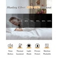 thumbnail image 4 of Beige Gingerbread Christmas Blackout Curtains 96 Inch Length 2 Panels Set, Xmas Tree Gift House Star Full Shading Curtains for Windows, Blackout Curtains for Bedroom Living Room 52"x96", 4 of 8