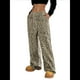 thumbnail image 1 of Pantalones Rectos con Estampado de Leopardo A Cuadros para Mujer, Cintura Elástica, Estilo Y2K, con Bolsillos. Leopardo L, 1 of 10