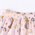 thumbnail image 6 of kpoplk Toddler Baby Girls Summer Outfit Sleeveless Lace Trim Tank Tops and Shorts Clothing Sets Size 6-7 Years,Pink, 6 of 8