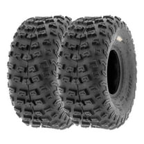 SunF ATV/UTV All Terrain Quad Tire 22x10-8 22x10x8 6 PR Tubeless A030 (Set of 2)