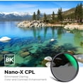 thumbnail image 3 of K&F Concept 105mm Circular Polarizers Lens Filter HD 28 Layer Super Slim Multi-Coated, 3 of 9