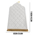 thumbnail image 2 of Home Office Mat 32 in x 20 in Foldable Flannel Prayer Rug with Non-Slip Backing for Church Travel Camping, 2 of 7