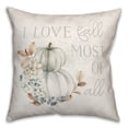 thumbnail image 2 of Creative Products Love Fall Most Of All 20 x 20 Spun Poly Pillow, 2 of 3