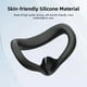 thumbnail image 3 of Cubierta facial de silicona para realidad virtual compatible con Meta Quest 3S: accesorios de máscara facial de repuesto resistentes a las fugas de luz y al sudor, 3 of 7