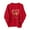#263-Red, variant on Craaazy Women's Plus Size Valentines Day Shirt Long Sleeve Crewneck Cozy Tops Gifts