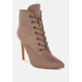 thumbnail image 2 of Agmati Lace Up Stiletto Boots, 2 of 10