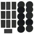 thumbnail image 4 of 10x Tampons Double Face, Tampons de Fixation Réutilisables pour Draps Tapis Canapé Coussin Hôtel Rectangle, 4 of 5