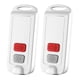 thumbnail image 1 of 2X Alarma Personal, Alarma de Seguridad para Mujeres con Luz LED SOS, Sirena 130DB, Dispositivo de Sonido de Llavero Impermeable para Niños Mayores, 1 of 5