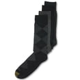 thumbnail image 2 of GOLD TOE 4 Pack Navy Assorted Moisture Control Casual Crew Socks 6-12.5, 2 of 2