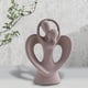 thumbnail image 3 of Arte moderno Estatua de cerámica Decoración del hogar Decoración de mesa Figura de forma humana para sa de estar, oficina, cocina, gabinetes Pareja Sunnimix Estatua de cerámica, 3 of 8