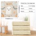 thumbnail image 6 of Yayeee 6 Pack Kitchen Dish Cloths for Washing Dishes Soft Absorbent Microfiber Towels, Halloween Ghosts, 6 of 9
