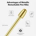thumbnail image 3 of Marker Pen Stylus Tips for Remarkable 2,Remarkable 2 Pen Tips with Nibs Removal Tool,Metal Tips/Nibs Refill Accessories, 3 of 8