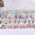 thumbnail image 2 of Moldes Alfabeto Resina Silicona para Epoxi Diy Alphabet Llavero Con Letras Orificio La Fabricación Colgantes, 2 of 9