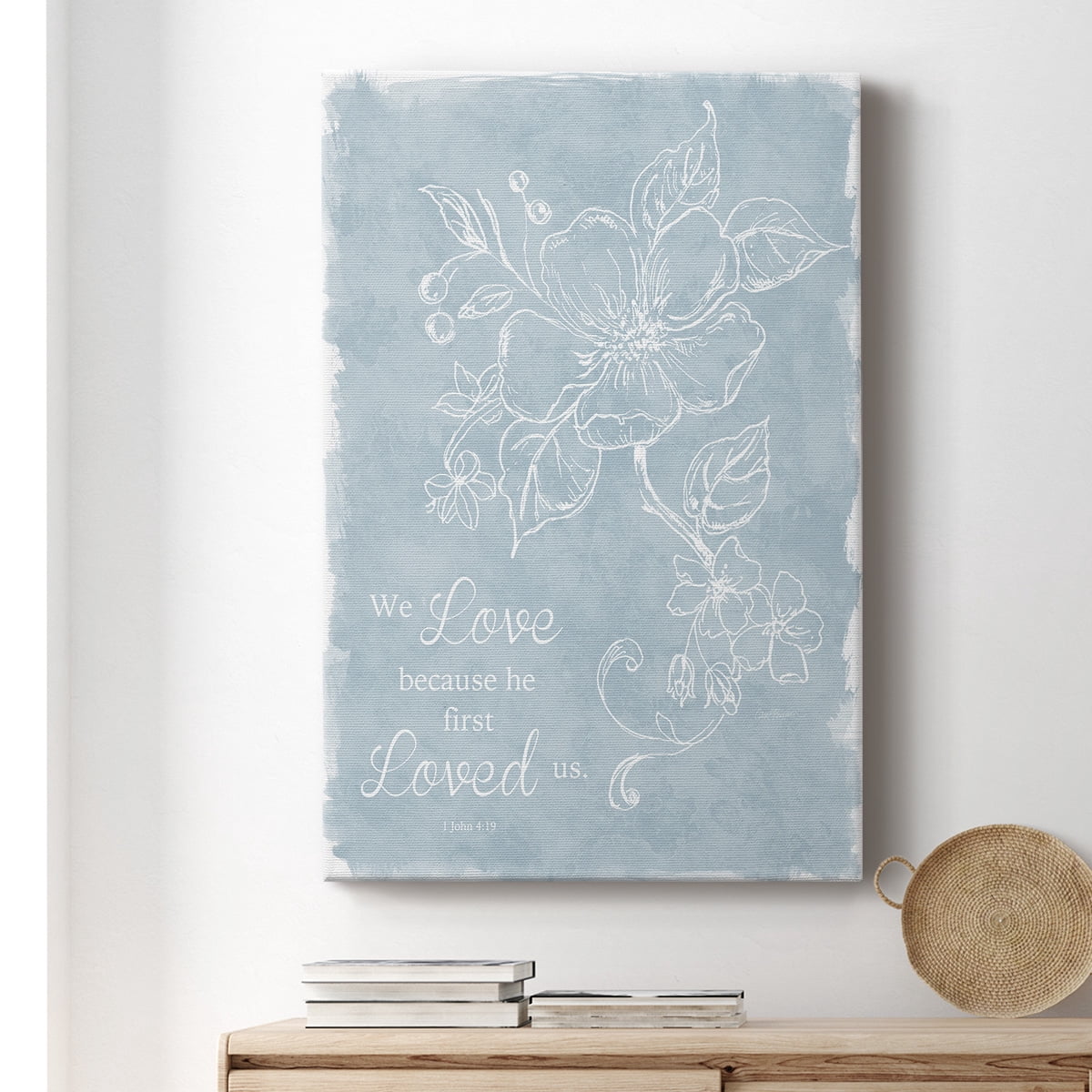 Loved Us First Premium Gallery Wrapped Canvas - Ready to Hang