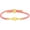 A, variant on A-Z letter bracelet, exquisite titanium heart-shaped letter bracelet, hand-woven name bracelet, fashionable women's jewelry, Christmas gift, the ideal choice for women.