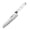 Sliver&White, variant on Stahl High Carbon Exclusive German Steel 7 inch Santoku Knife (White)