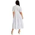 thumbnail image 3 of Vestido casual Roman Fashion Juvenil 595 Blanco G Roman Fashion, 3 of 6