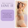 thumbnail image 4 of LeSensuel Comfortable Low-Rise Hipster Panties for Women - Ultra-Flat Seams Ladies Underwear Panties, 4 of 7