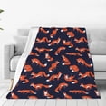 thumbnail image 1 of Balery Foxes In Different Poses Manta de Felpa Suave y Acogedora – Cobija de Franela Aterciopelada para Cama, Lavable y Cálida para Sofá, Mascotas, Transpirable-60"x50", 1 of 7
