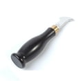 thumbnail image 1 of Craft Tools Leather Edge Beveler Creaser Steel Blade Ebony Marking Vintage Leather Tool, 1 of 13