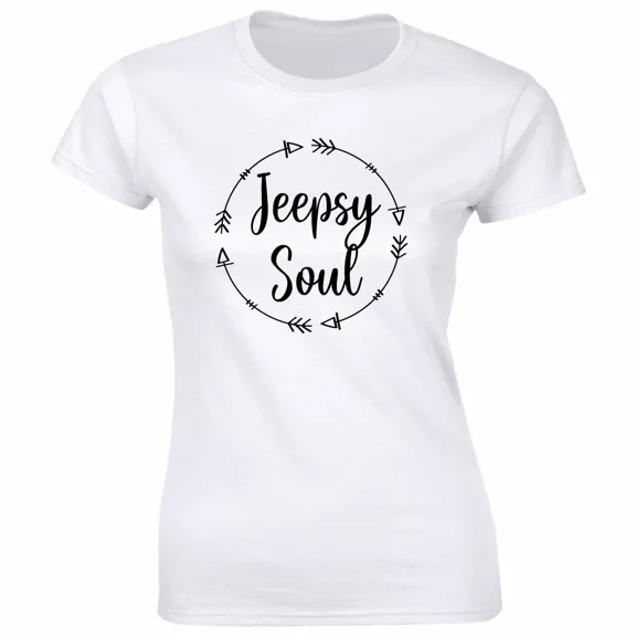 Jeepsy Soul T-Shirt WHITE Unisex S-5XL Hot Trending Shirt, Vintage Birthday Gift