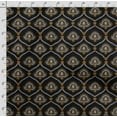 thumbnail image 4 of Soimoi Damask Printed,Cuddle Minky Fabric, Sewing Fabric by The Yard 56 Inch Wide,Decorative Plush Soft Fabric, Baby Garments, Toys and Blankets, Black, 4 of 5
